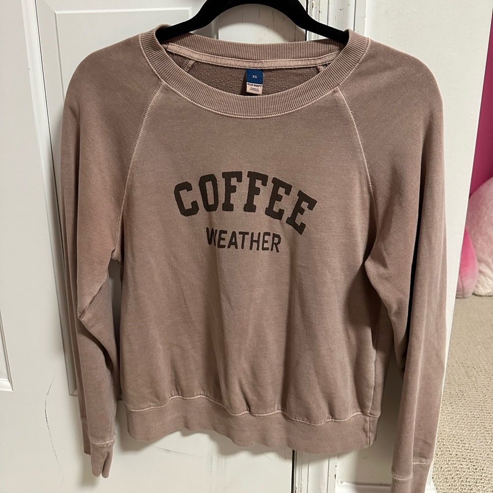 Brown sweatshirt